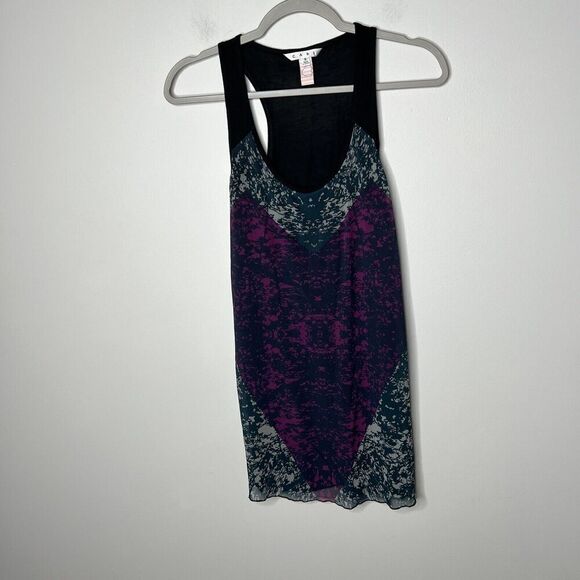 Cabi Womens Blouse Small Mesh Layered Sleeveless Pullover Style 559 - Picture 3 of 10